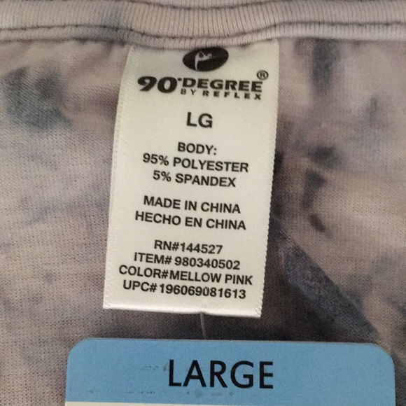 90 Degree by Reflex-NWT-Set of 2 Tank Tops-Size Large. - Picture 8 of 10